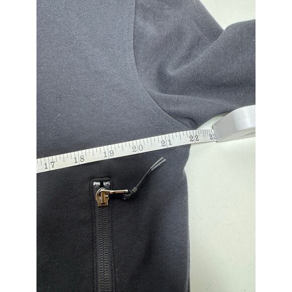 Old Navy Dynamic Fleece Sz Small Black Hoodie Zippered Pockets Youth - Picture 6 of 7